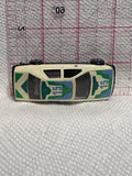 White #15 Racer Yatming Diecast Car