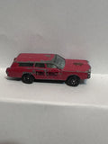 Red Fire Chief Station Wagon Yatming Diecast Car