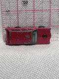 Red Fire Chief Station Wagon Yatming Diecast Car