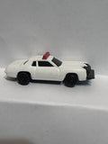 White Police Car Globetoys Diecast Car