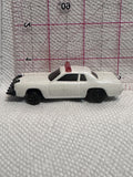 White Police Car Globetoys Diecast Car