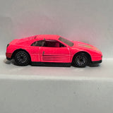 Pink #348 Ferrari ©1990 Hot Wheels Diecast Car