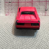 Pink #348 Ferrari ©1990 Hot Wheels Diecast Car
