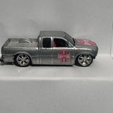 Silver West Coast Choppers Chevy Truck Funline Diecast Car