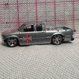 Silver West Coast Choppers Chevy Truck Funline Diecast Car