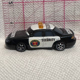 Black White Security Piston Cup Marlon Clutches R8666 Disney Pixar CARS Diecast Car