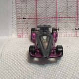Grey Purple Carbide CFL02 ©2014 Hot Wheels Diecast Car