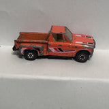 Orange Chevrolet LUV #1700 Yatming Diecast Car