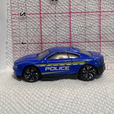 Blue Police Car Racer DKSL03 Unbranded Diecast Car