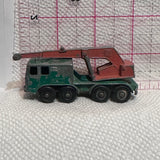 Green 8 Wheel Crane #30 Yatming Diecast Car
