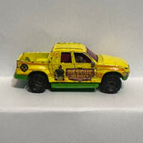 Yellow Rescue Heroes Ford Expolrer Sport Trac ©2000 Matchbox Diecast Car