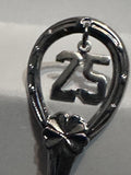 25th Happy Anniversary  Souvenir Spoon
