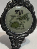 Fiji Islands Vanua Levu Viti Levu Silver Plated  Souvenir Spoon