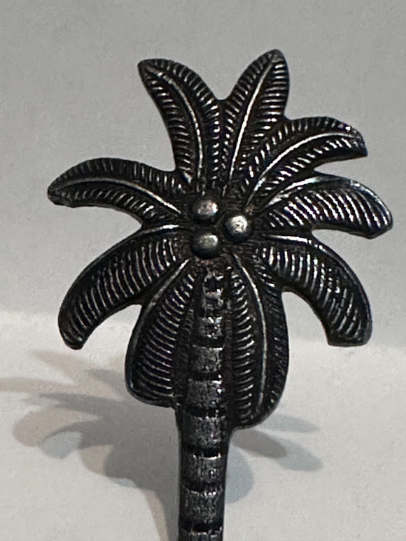 Curacao Palm Tree Island Silver Plated  Souvenir Spoon