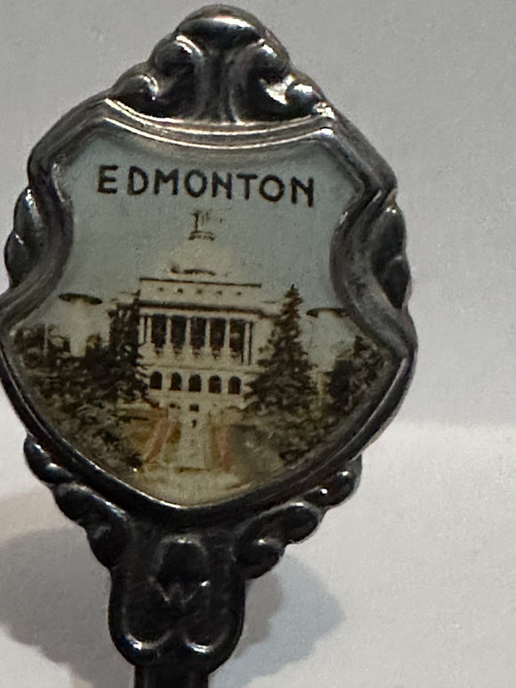 Edmonton Legislature Alberta Canada  Souvenir Spoon