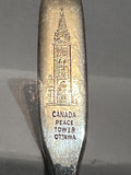 Canada Peace Tower Ottawa Silver Plated  Souvenir Spoon