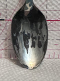 Noel 1975 Mary Baby Jesus Silver Plated  Souvenir Spoon