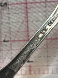Noel 1976 Christmas Stocking Silver Plated  Souvenir Spoon