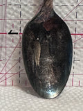 Noel 1976 Christmas Stocking Silver Plated  Souvenir Spoon