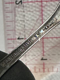 Noel 1976 Christmas Stocking Silver Plated  Souvenir Spoon