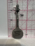 Kennedy Space Center Space Shuttle Pewter  Souvenir Spoon
