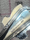 Lincoln Imp Chromium Plate  Souvenir Spoon