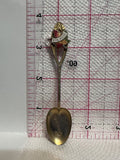 Ste Anne Manitoba Maple Leaf Canada  Souvenir Spoon