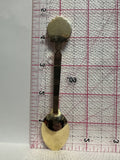 Hong Kong Fishing Boat Flower Butterfly  Souvenir Spoon