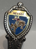 Nevada Roseo Bucking Horse  Souvenir Spoon
