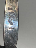Noel 1976 Christmas Stocking Silver Plated  Souvenir Spoon