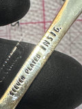 Heritage Park Calgary Logo Alberta Silver Plated  Souvenir Spoon