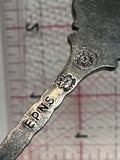 Victoria BC Dogwood Flower Silver Plated  Souvenir Spoon