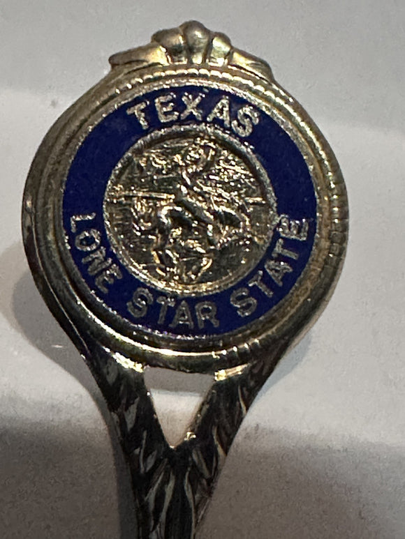 Texas Lone Star State  Souvenir Spoon