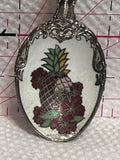 Aloha Hawaii Flower Pineapple  Souvenir Spoon