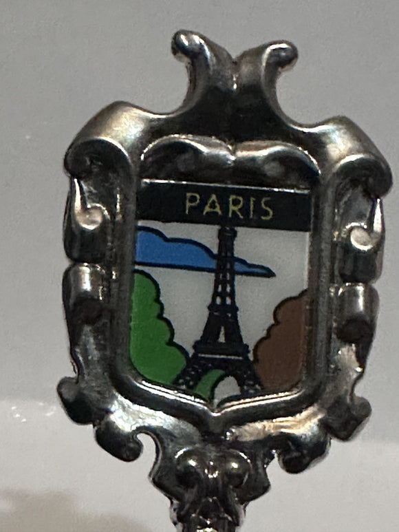 Paris Eiffel Tower France  Souvenir Spoon