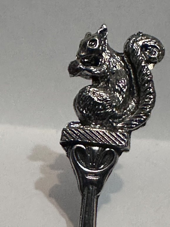 Edson Alberta Squirrel  Souvenir Spoon