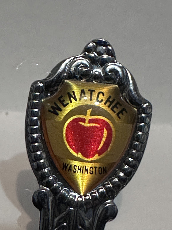 Wenatchee Apple Washington  Souvenir Spoon