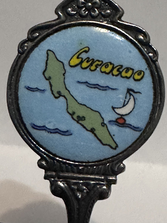 Curacao Island  Souvenir Spoon