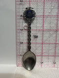 Edinburgh Scotland Castle Crest Emblem Silver Plated  Souvenir Spoon