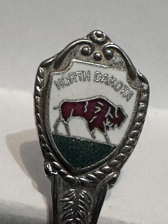 North Dakota Bison  Souvenir Spoon