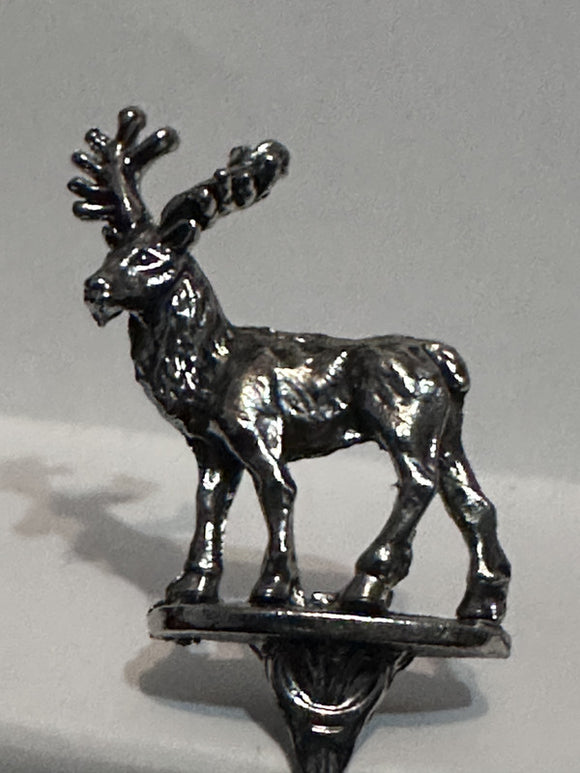 Mae's Kitchen Pink Mtn Mountain BC Deer Stag  Souvenir Spoon