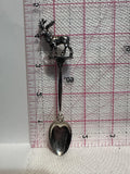 Mae's Kitchen Pink Mtn Mountain BC Deer Stag  Souvenir Spoon