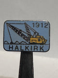 Halkirk 1912 Coal Digger  Souvenir Spoon