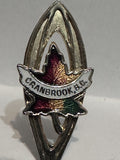 Cranbrook BC Maple Leaf Canada  Souvenir Spoon