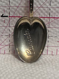 Cranbrook BC Maple Leaf Canada  Souvenir Spoon