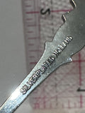 Calgary Alta Alberta Wild Rose Silver Plated  Souvenir Spoon