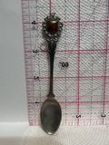 Calgary Alta Alberta Wild Rose Silver Plated  Souvenir Spoon