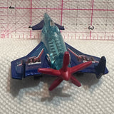 Blue Poison Arrow Plane  Hot Wheels Diecast Car