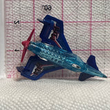 Blue Poison Arrow Plane  Hot Wheels Diecast Car
