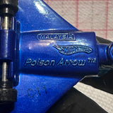 Blue Poison Arrow Plane  Hot Wheels Diecast Car